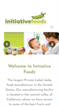 Mobile Screenshot of initiativefoods.com